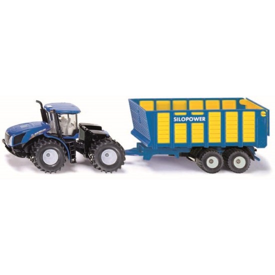 1:50 New Holland T9.560 Met Silagewagen