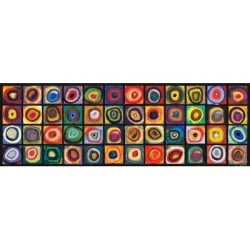 Color Study Of Squares – Panorama (1000)
