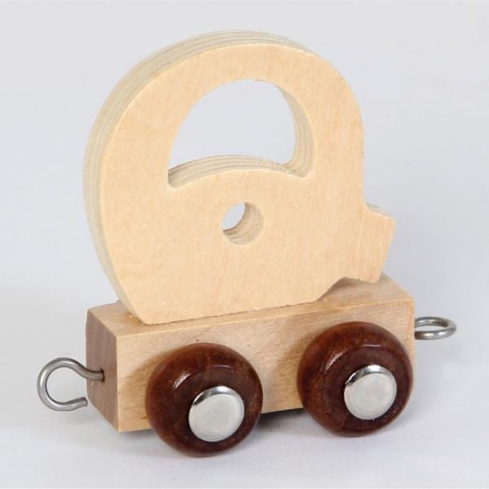 Small Foot - Houten Lettertrein - Q Small Foot - Houten Lettertrein - Q