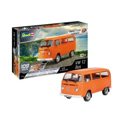 Vw T2 Bus Easy-Click-System Revell Bouwpakket Om In Elkaar Te Zetten Vw T2 Bus Easy-Click-System Revell Bouwpakket Om In Elkaar Te Zetten