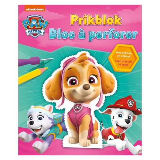 Paw Patrol Prikblok (Roze)