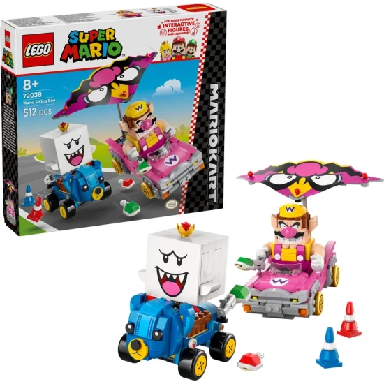 Lego Super Mario 72038 Wario En King Boo Lego Super Mario 72038 Wario En King Boo