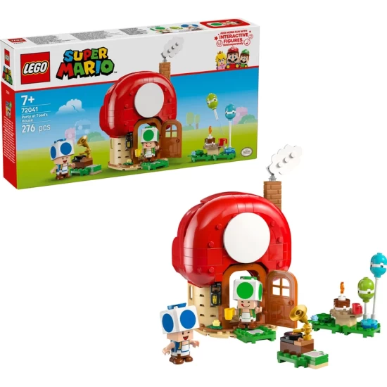 Lego Super Mario 72041 Toads Huisfeestje Lego Super Mario 72041 Toads Huisfeestje