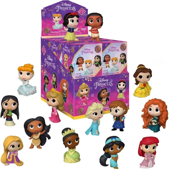 Disney Ultimate Princess Mystery Mini Figures 5 Cm Display Disney Ultimate Princess S1