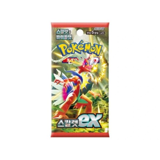 Pokemon Scarlet Ex Koreaanse Booster
