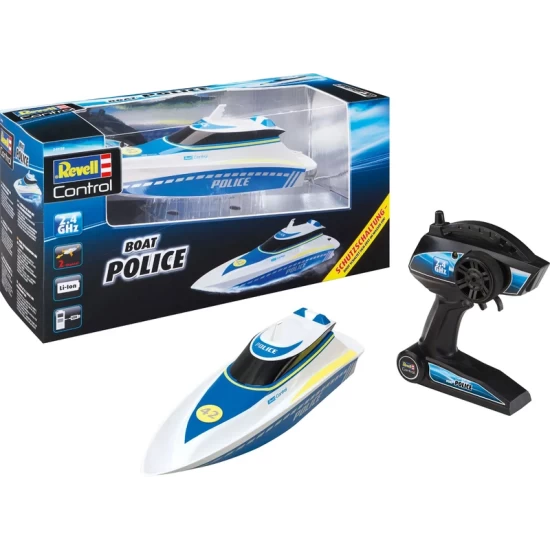 Rc Boat Police Revell Control Afstandbestuurbare Politieboot