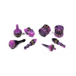 Polyhero Bard 8 Dice Set Violet Lullaby Polyhero Bard 8 Dice Set Violet Lullaby