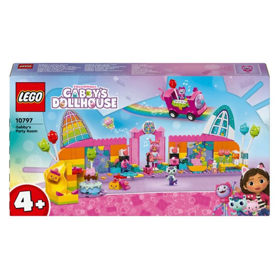 Lego Gabby's Poppenhuis 10797 Gabby's Feestkamer Lego Gabby's Poppenhuis 10797 Gabby's Feestkamer