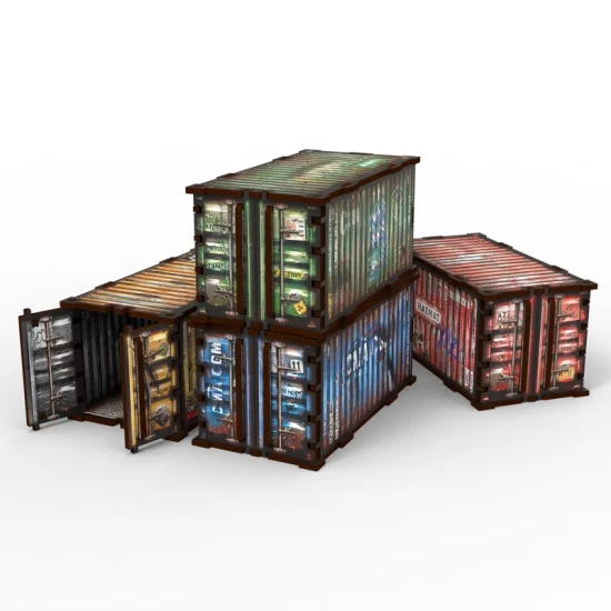 Pre-Painted Wtc Container (Pack X4) Pre-Painted Wtc Container (Pack X4)