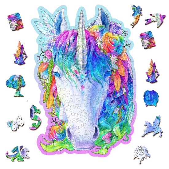 Puzzel - Stylish Unicorn Puzzel - Stylish Unicorn