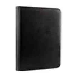 Toploader Binder Zipped 9-Pocket Black Toploader Binder Zipped 9-Pocket Black