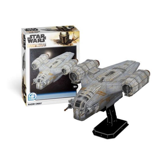 The Mandalorian: Razor Crest T 3D Cardstock Model Kit