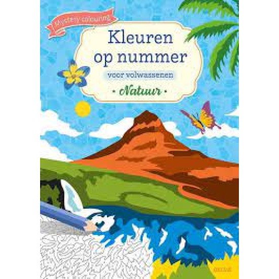 Kleuren Op Nummer Voor Volwassenen - Natuur Kleurboek