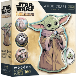 Trefl 160 Wooden Shaped Puzzles - Grogu / Lucasfilm Star Wars The Mandalorian Fsc Mix 70% Trefl 160 Wooden Shaped Puzzles - Grogu / Lucasfilm Star Wars The Mandalorian Fsc Mix 70%