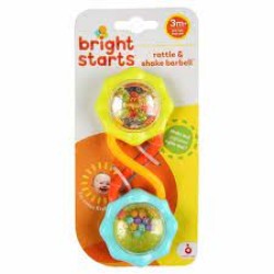 Rattle & Shake Barbell Toy - Green Rattle & Shake Barbell Toy - Green