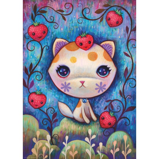 Puzzel Strawberrykitty 1000Heye29895