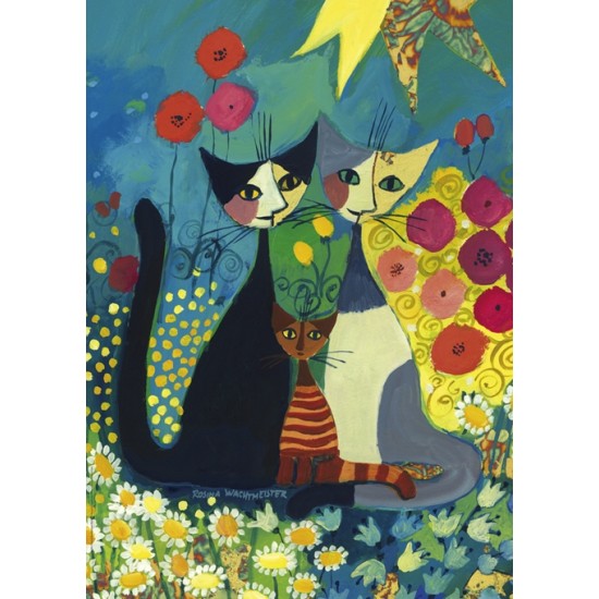 Puzzel Flowerbedwachtme.1000 Heye 29616