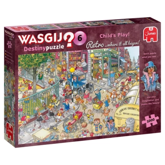 Wasgij Retro Destiny 6 – Kinderspel! (1000)