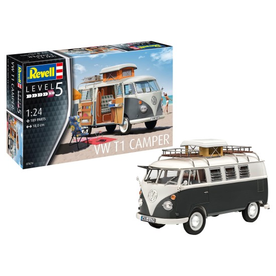 Revell Vw T1 Camper Modelbouw