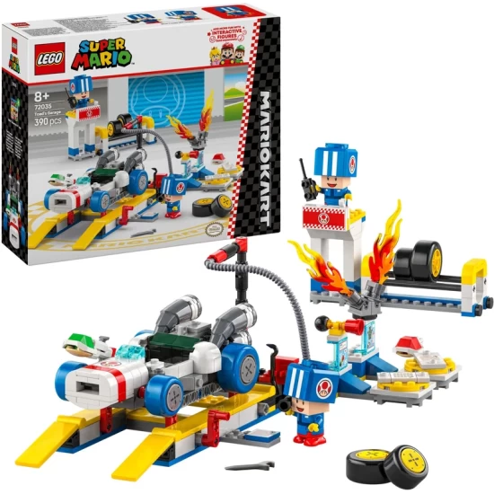 Lego Super Mario 72035 Mario Kart Toads Garage Lego Super Mario 72035 Mario Kart Toads Garage