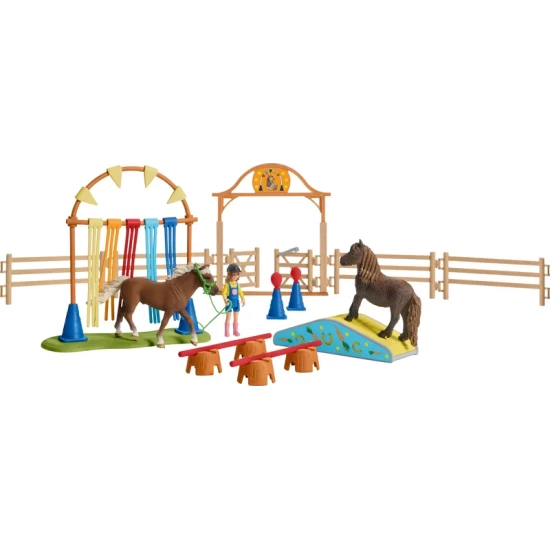 Schleich Farm World Pony Agility Training