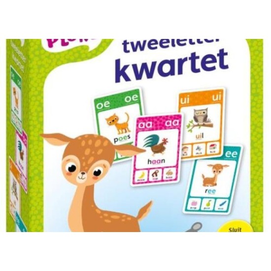 Letterplons Tweeletterkwartet