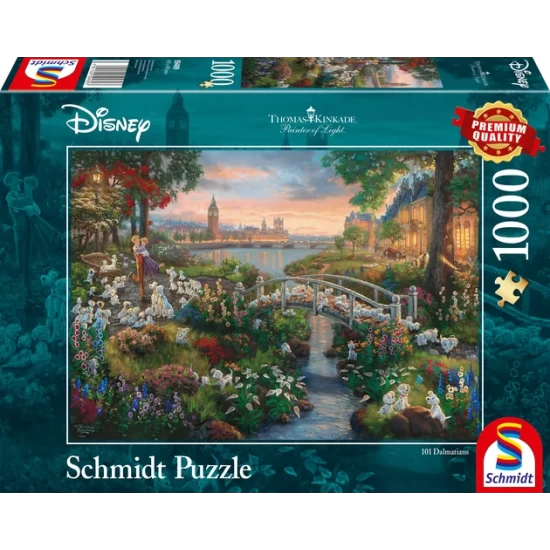 Disney 101 Dalmatiërs 1000 Stukjes - Puzzel