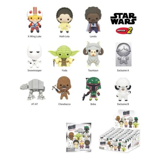 Star Wars Pvc Bag Clips Series 2