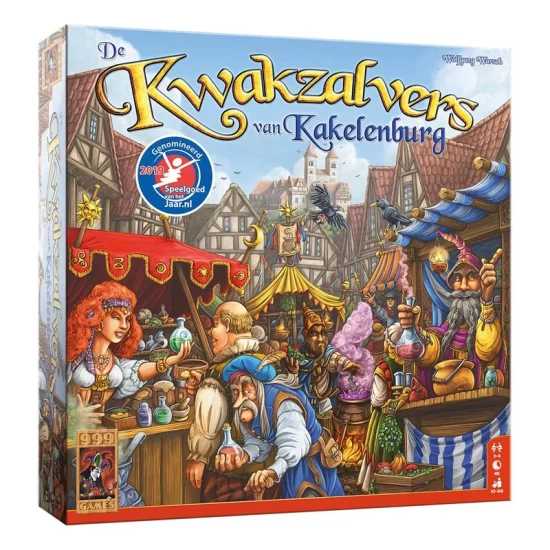 De Kwakzalvers Van Kakelenburg - Bordspel De Kwakzalvers Van Kakelenburg - Bordspel