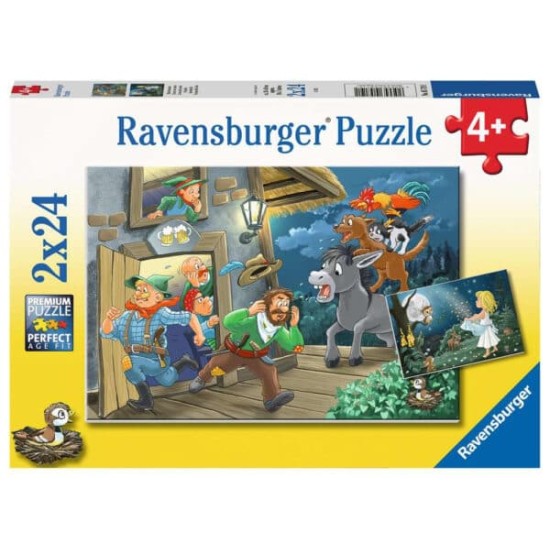 Sprookjes Legpuzzel 2X24St.