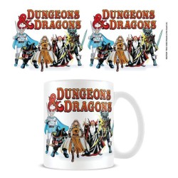 Dungeons And Dragons Mug Retro Group Dungeons And Dragons Mug Retro Group