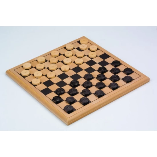 Damspel Compleet 30 X 30 Cm