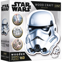 Trefl 160 Wooden Shaped Puzzles - Stormtrooper's Helmet / Lucasfilm Star Wars Fsc Mix 70% Trefl 160 Wooden Shaped Puzzles - Stormtrooper's Helmet / Lucasfilm Star Wars Fsc Mix 70%