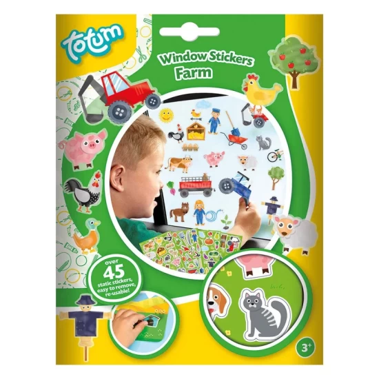 Totum Raamstickers Boerderij Totum Raamstickers Boerderij