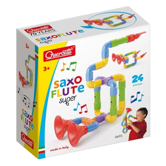 Quercetti Buizen Bouwset Saxofoon 24Dlg.