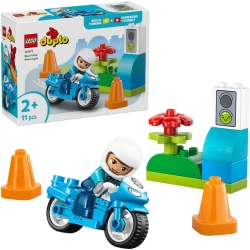 Duplo Blaues Polizeimotorrad