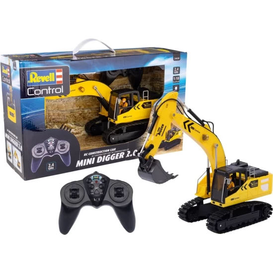 Rc Construction Vehicle Mini Digger Revell Control Afstandbestuurbare Auto