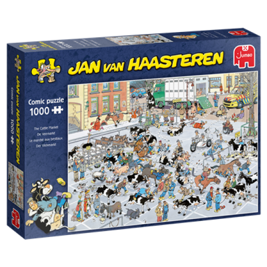 De Veemarkt - Jan Van Haasteren (1000)