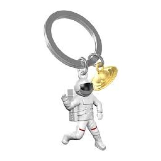 White Astronaut Keyring