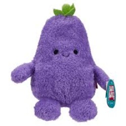Bumbumz Knuffel Pluche - Rootbumz Aubergine 19Cm Bumbumz Knuffel Pluche - Rootbumz Aubergine 19Cm