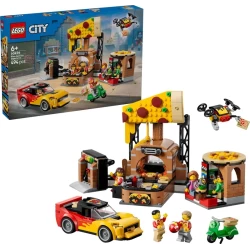 Lego City 60496 Pizza Bezorgervaring Met Voertuigen
